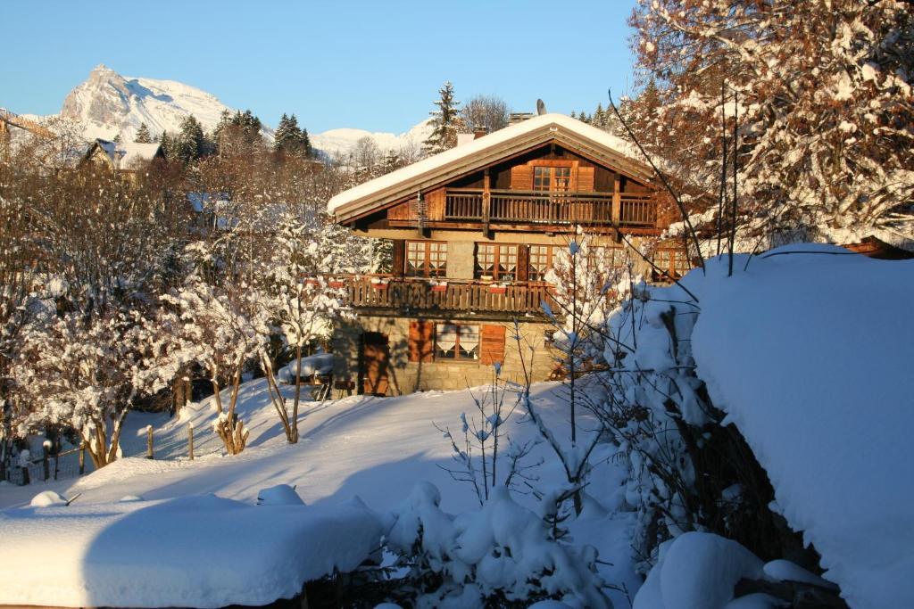 Chalet In Megeve Bed & Breakfast Dış mekan fotoğraf